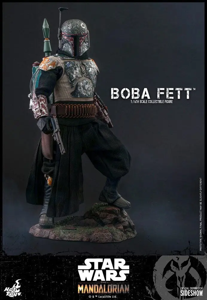 Star Wars The Mandalorian Actionfigur 1/6 Boba Fett 30 cm termékfotó