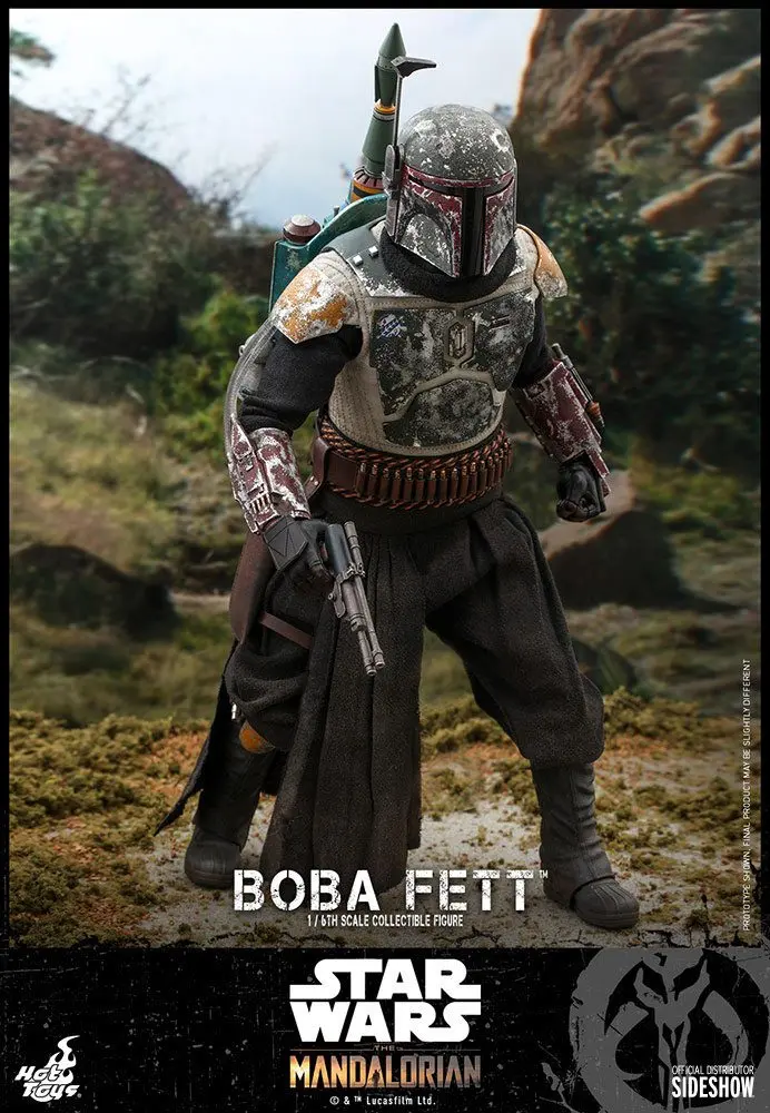 Star Wars The Mandalorian Actionfigur 1/6 Boba Fett 30 cm termékfotó