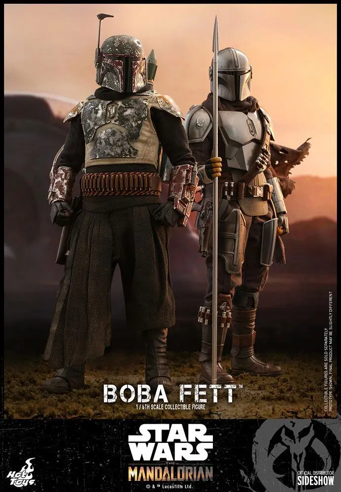 Star Wars The Mandalorian Actionfigur 1/6 Boba Fett 30 cm termékfotó