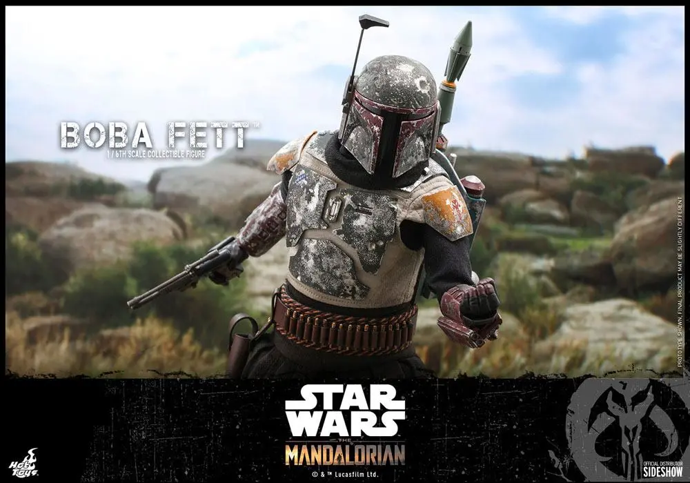 Star Wars The Mandalorian Actionfigur 1/6 Boba Fett 30 cm termékfotó