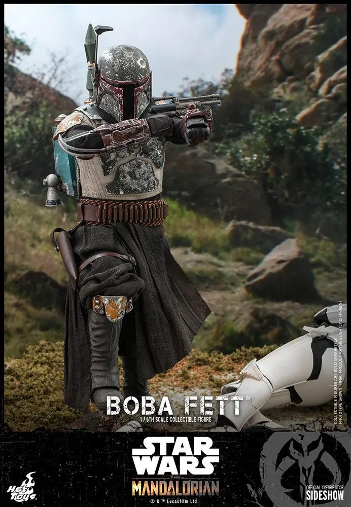 Star Wars The Mandalorian Actionfigur 1/6 Boba Fett 30 cm termékfotó