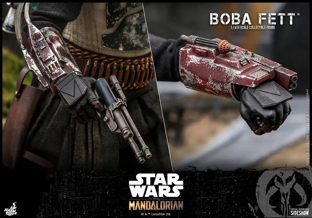 Star Wars The Mandalorian Actionfigur 1/6 Boba Fett 30 cm termékfotó