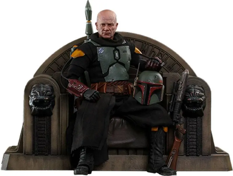 Star Wars The Mandalorian Actionfigur 1/6 Boba Fett (Repaint Armor) and Throne 30 cm Produktfoto
