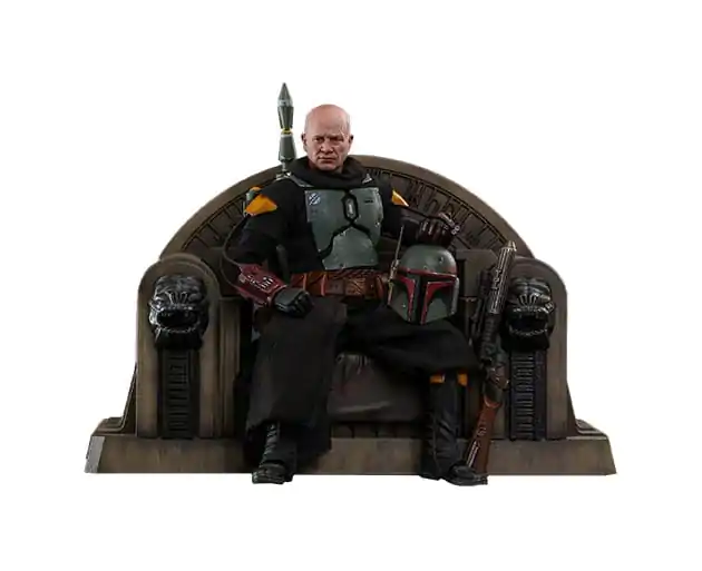 Star Wars: The Mandalorian Action Figur 1/6 Boba Fett Repaint Armor and Throne Special Edition 30 cm Produktfoto