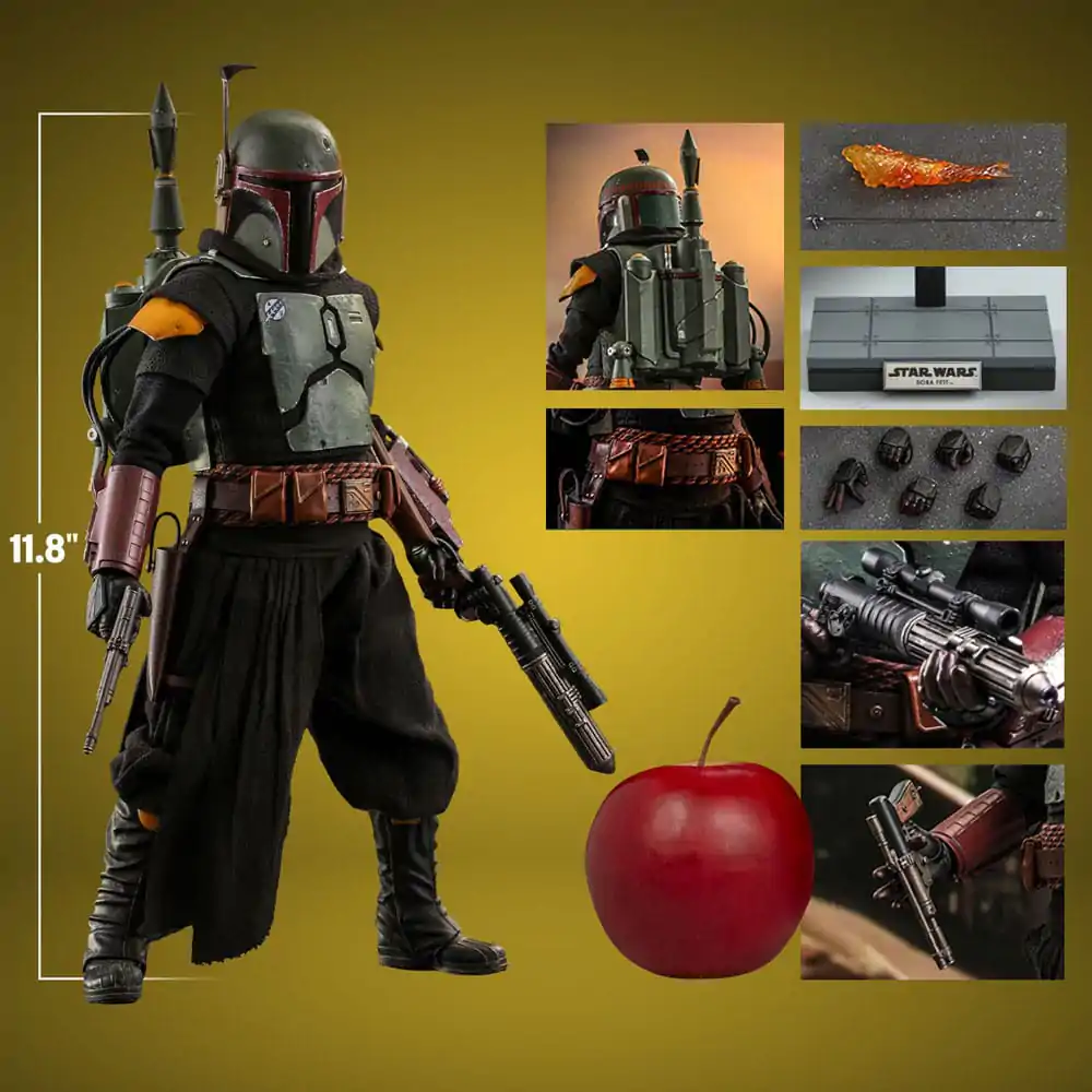 Star Wars: The Mandalorian Action Figur 1/6 Boba Fett Repaint Armor Special Edition 30 cm Produktfoto