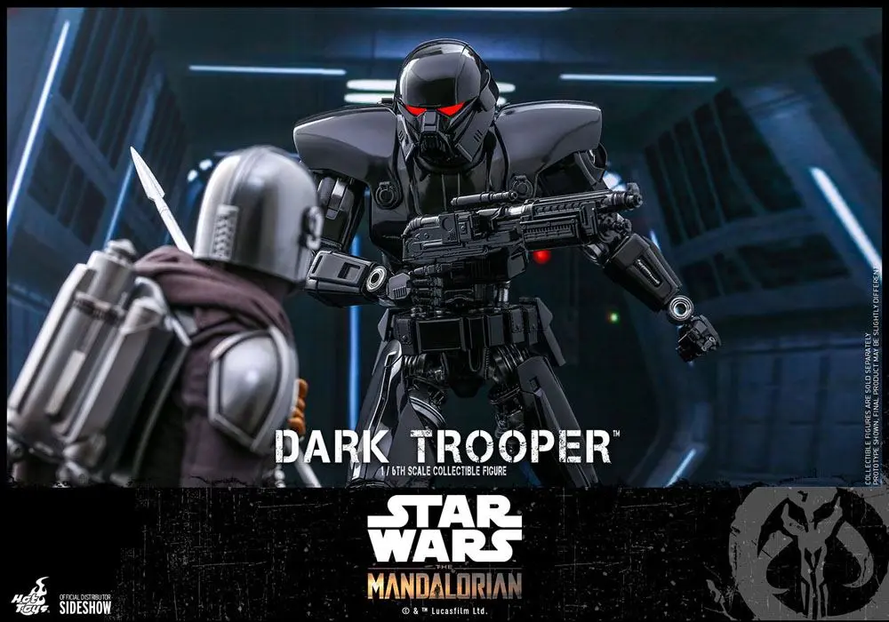 Star Wars The Mandalorian Actionfigur 1/6 Dark Trooper 32 cm Produktfoto