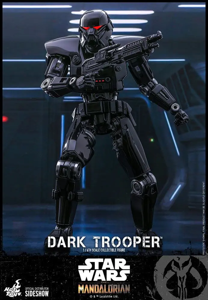 Star Wars The Mandalorian Actionfigur 1/6 Dark Trooper 32 cm Produktfoto