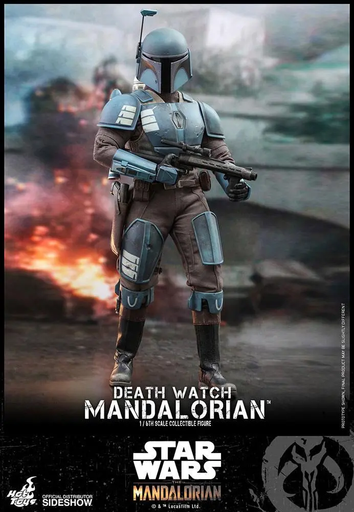 Star Wars The Mandalorian Action Figur 1/6 Death Watch Mandalorian 30 cm Produktfoto