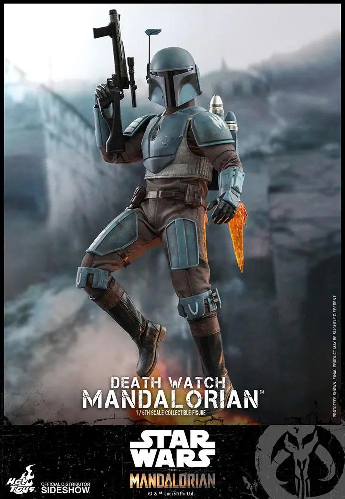 Star Wars The Mandalorian Action Figur 1/6 Death Watch Mandalorian 30 cm Produktfoto