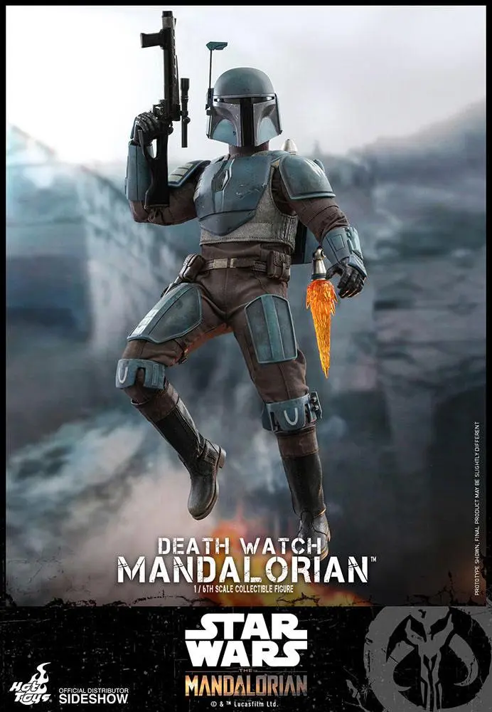 Star Wars The Mandalorian Action Figur 1/6 Death Watch Mandalorian 30 cm Produktfoto