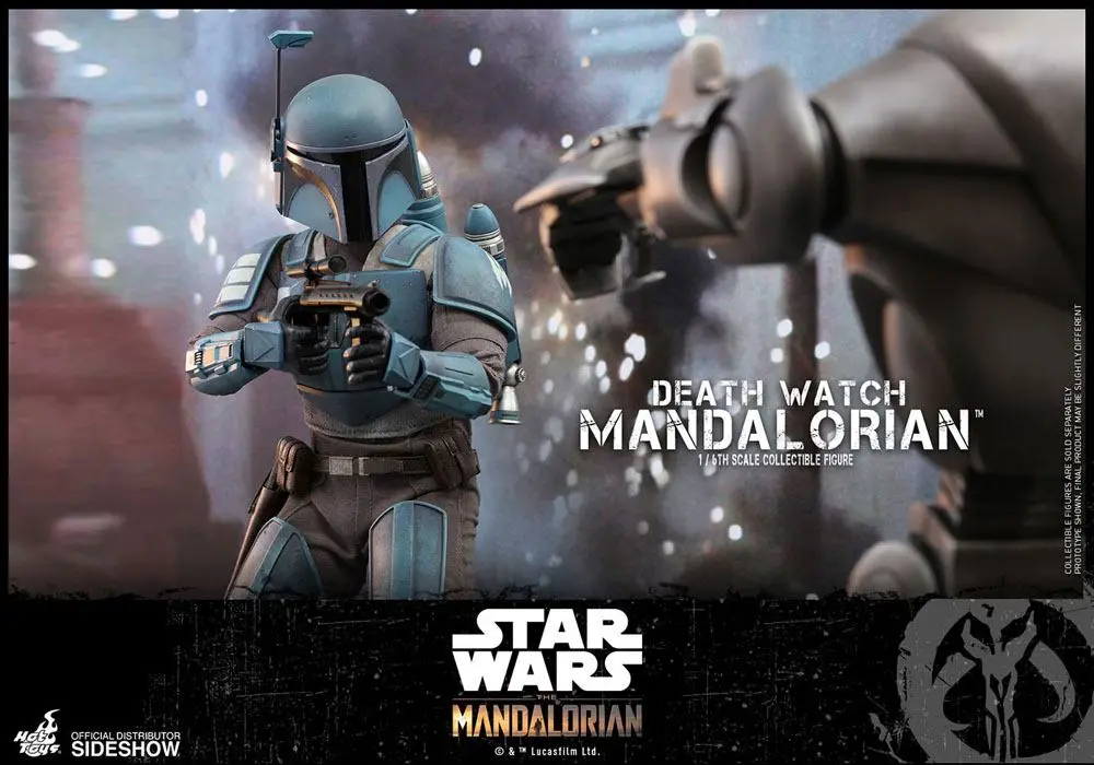 Star Wars The Mandalorian Action Figur 1/6 Death Watch Mandalorian 30 cm Produktfoto