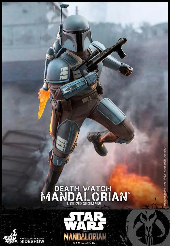 Star Wars The Mandalorian Action Figur 1/6 Death Watch Mandalorian 30 cm Produktfoto