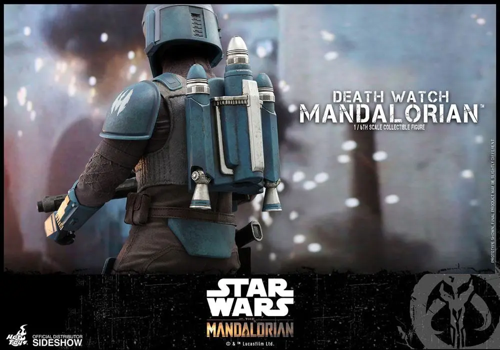 Star Wars The Mandalorian Action Figur 1/6 Death Watch Mandalorian 30 cm Produktfoto