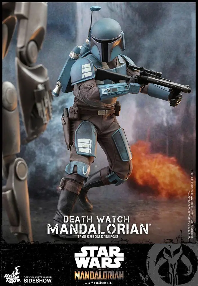 Star Wars The Mandalorian Action Figur 1/6 Death Watch Mandalorian 30 cm Produktfoto