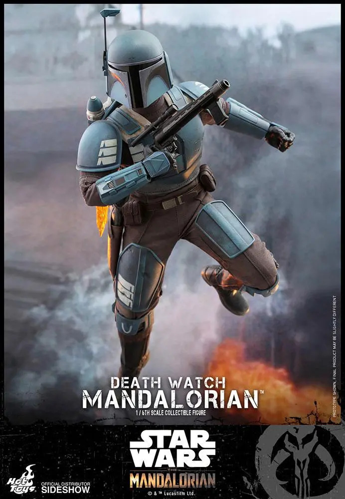 Star Wars The Mandalorian Action Figur 1/6 Death Watch Mandalorian 30 cm Produktfoto