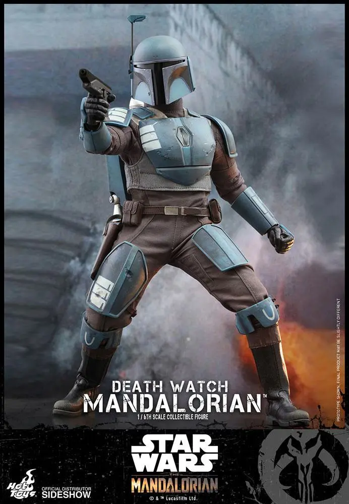 Star Wars The Mandalorian Action Figur 1/6 Death Watch Mandalorian 30 cm Produktfoto