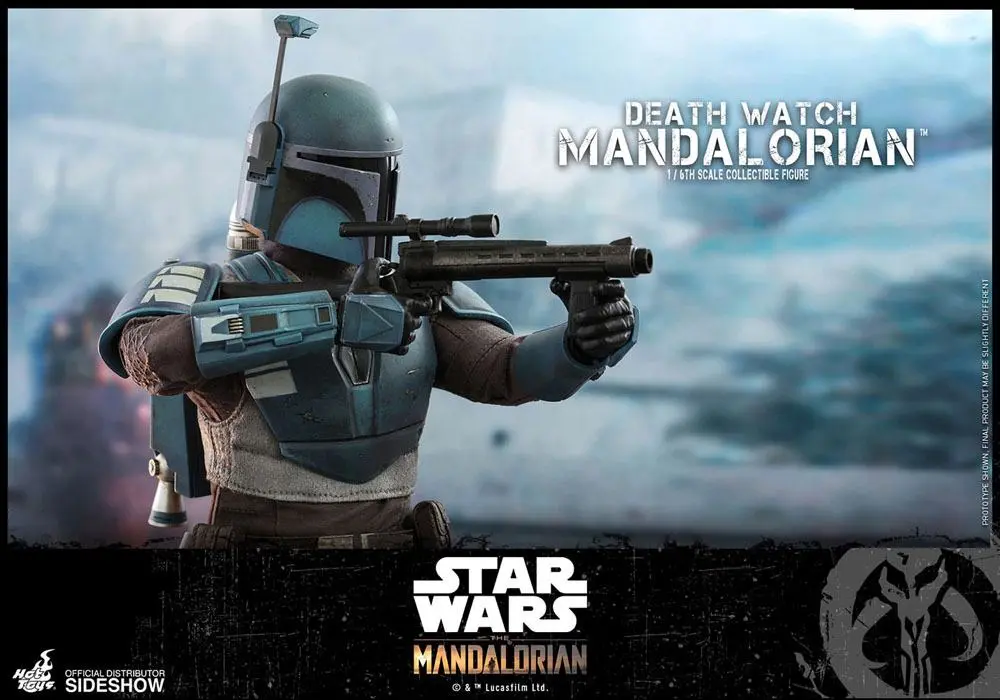 Star Wars The Mandalorian Action Figur 1/6 Death Watch Mandalorian 30 cm Produktfoto