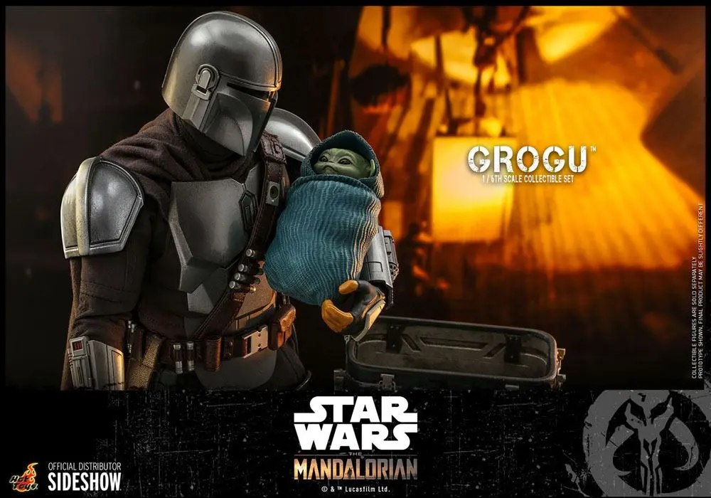 Star Wars The Mandalorian Actionfiguren 1/6 Grogu 3er-Set termékfotó