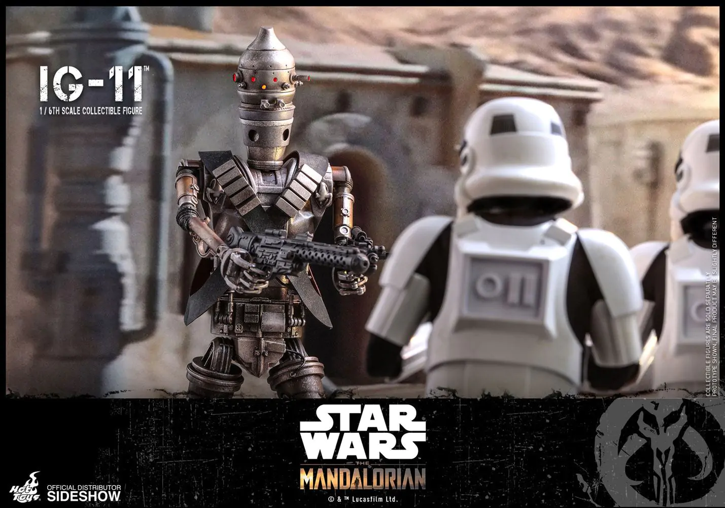 Star Wars The Mandalorian Actionfigur 1/6 IG-11 36 cm Produktfoto