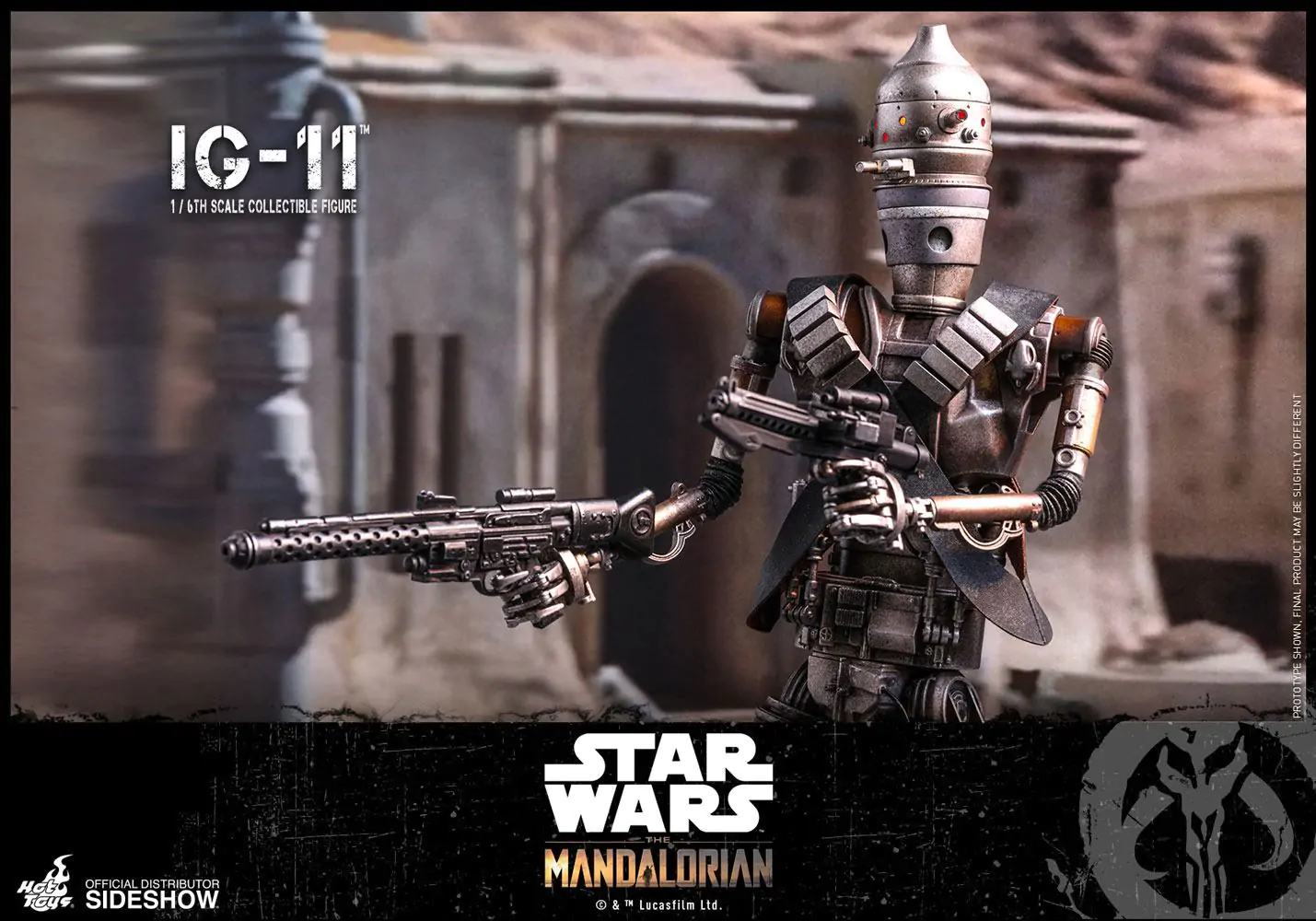 Star Wars The Mandalorian Actionfigur 1/6 IG-11 36 cm Produktfoto