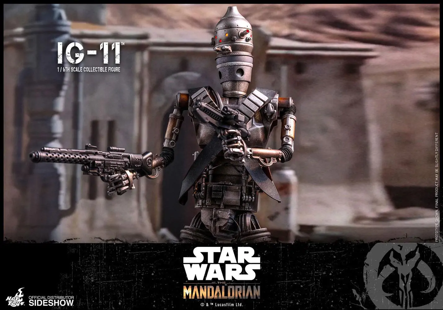 Star Wars The Mandalorian Actionfigur 1/6 IG-11 36 cm Produktfoto