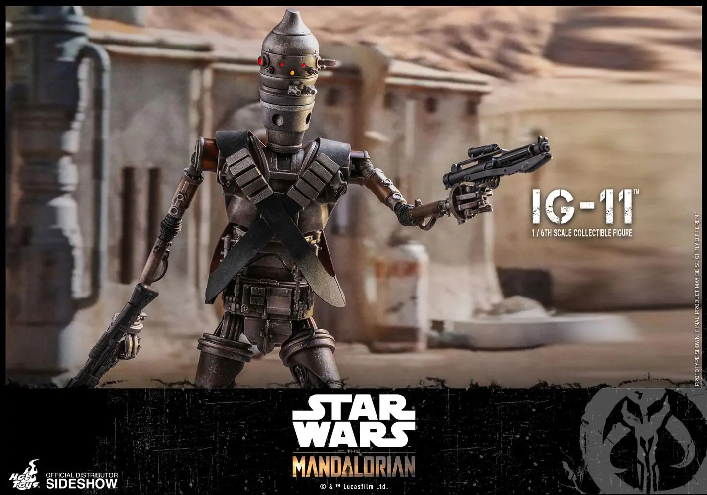 Star Wars The Mandalorian Actionfigur 1/6 IG-11 36 cm Produktfoto