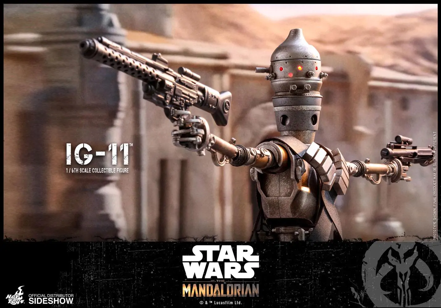 Star Wars The Mandalorian Actionfigur 1/6 IG-11 36 cm Produktfoto