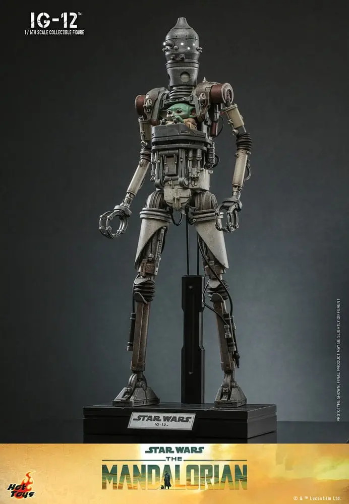 Star Wars: The Mandalorian Action Figur 1/6 IG-12 36 cm Produktfoto