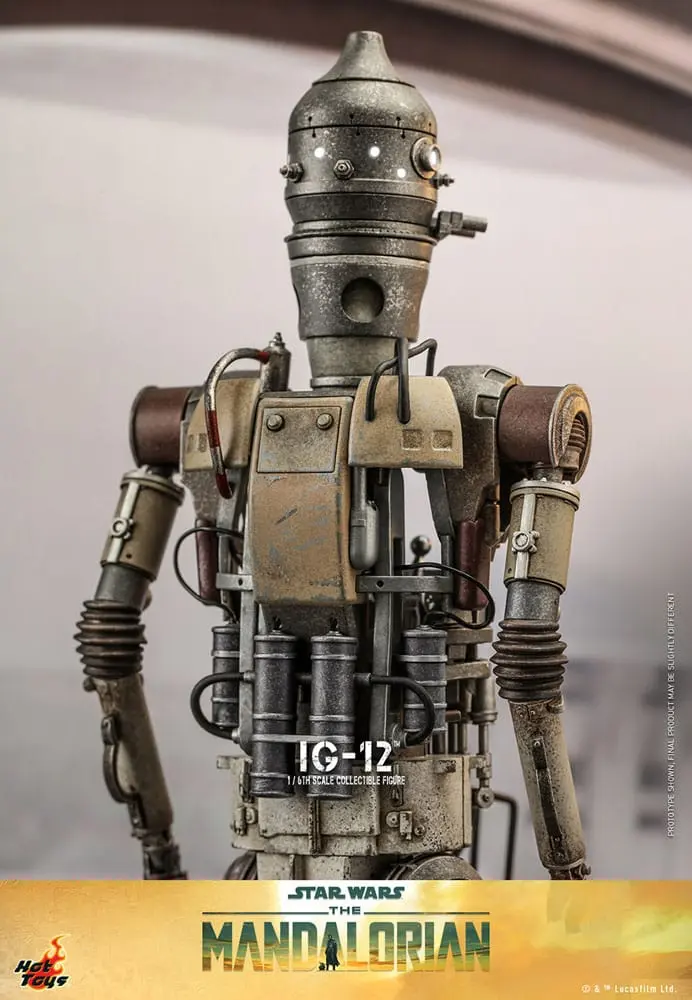 Star Wars: The Mandalorian Action Figur 1/6 IG-12 36 cm Produktfoto