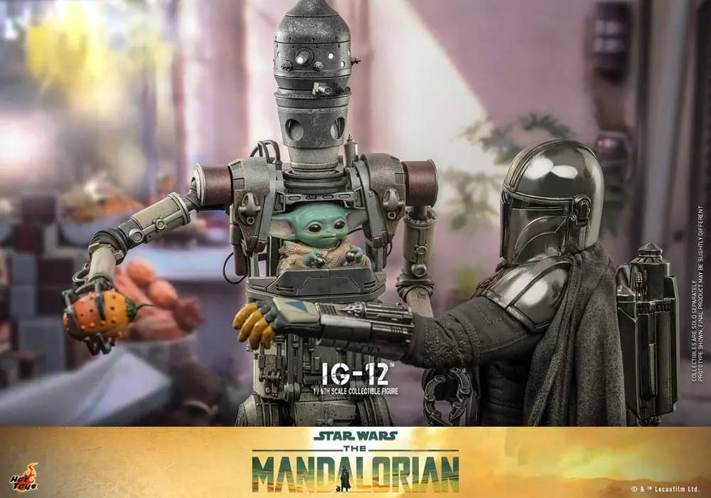 Star Wars: The Mandalorian Action Figur 1/6 IG-12 36 cm Produktfoto