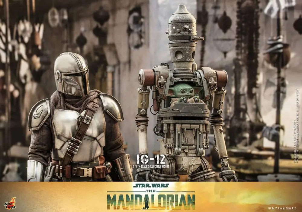 Star Wars: The Mandalorian Action Figur 1/6 IG-12 36 cm Produktfoto