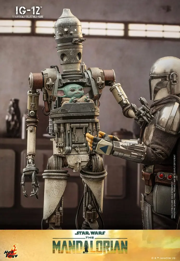 Star Wars: The Mandalorian Action Figur 1/6 IG-12 36 cm Produktfoto