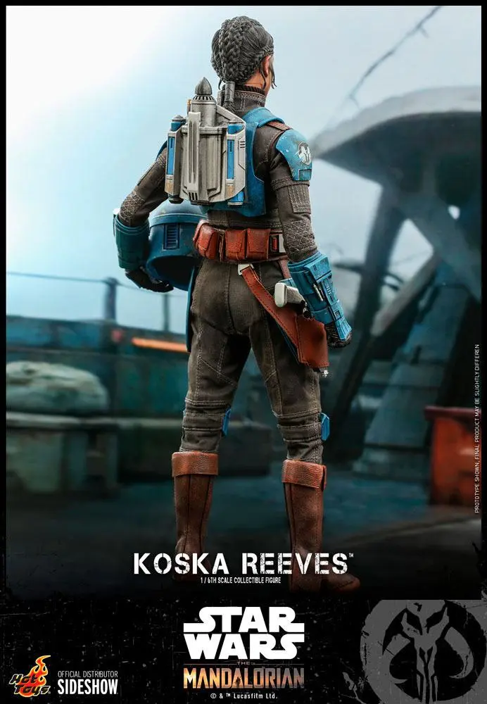 Star Wars The Mandalorian Actionfigur 1/6 Koska Reeves 28 cm termékfotó