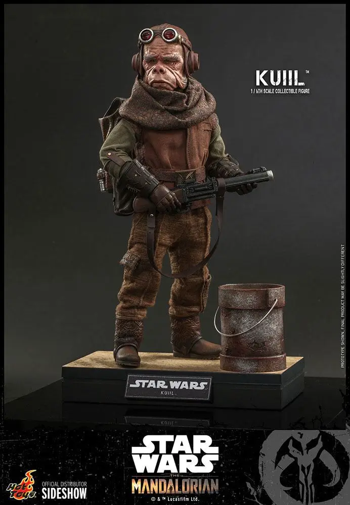 Star Wars The Mandalorian Actionfigur 1/6 Kuiil 25 cm termékfotó