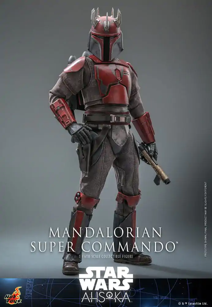 Star Wars: The Mandalorian Actionfigur 1/6 Mandalorian Super Commando 31 cm Produktfoto