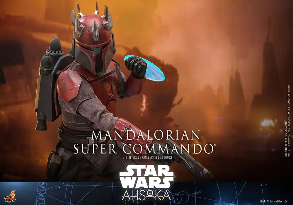 Star Wars: The Mandalorian Actionfigur 1/6 Mandalorian Super Commando 31 cm Produktfoto