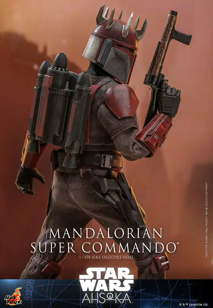 Star Wars: The Mandalorian Actionfigur 1/6 Mandalorian Super Commando 31 cm Produktfoto