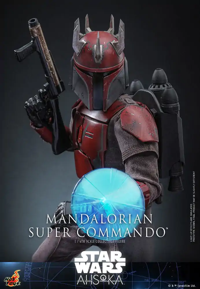 Star Wars: The Mandalorian Actionfigur 1/6 Mandalorian Super Commando 31 cm Produktfoto