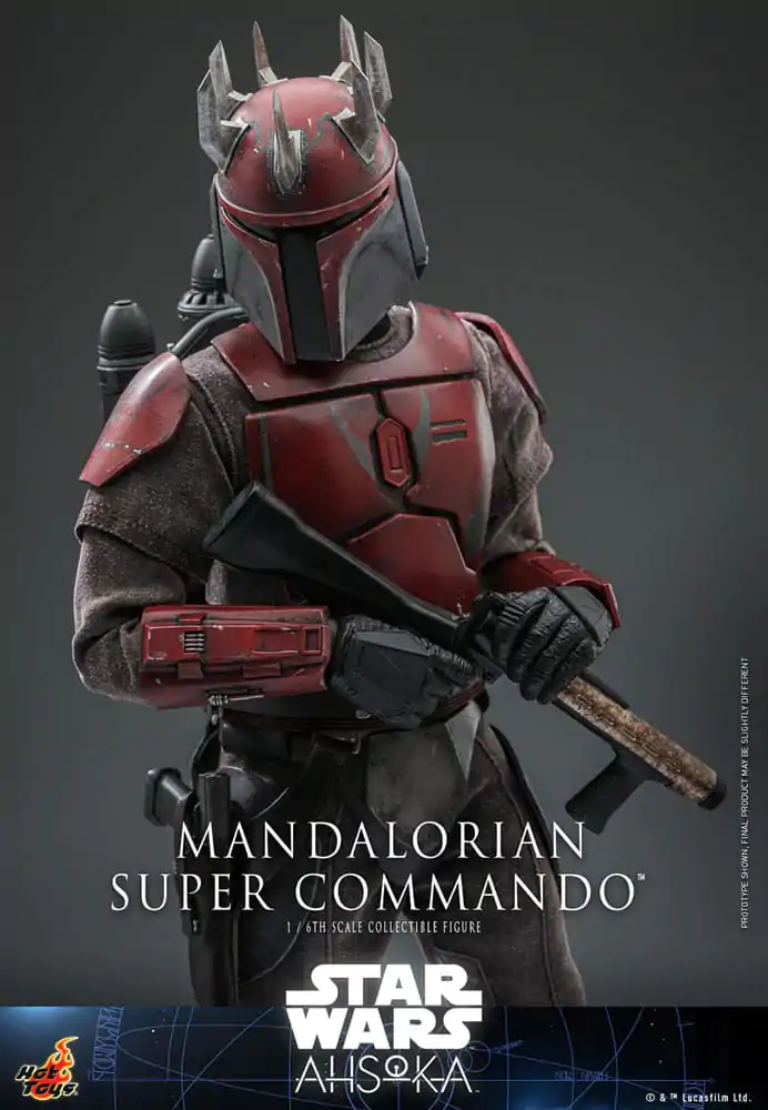 Star Wars: The Mandalorian Actionfigur 1/6 Mandalorian Super Commando 31 cm Produktfoto