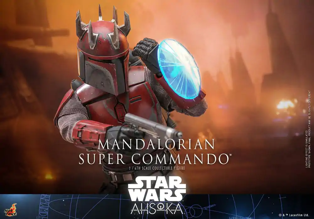 Star Wars: The Mandalorian Actionfigur 1/6 Mandalorian Super Commando 31 cm Produktfoto