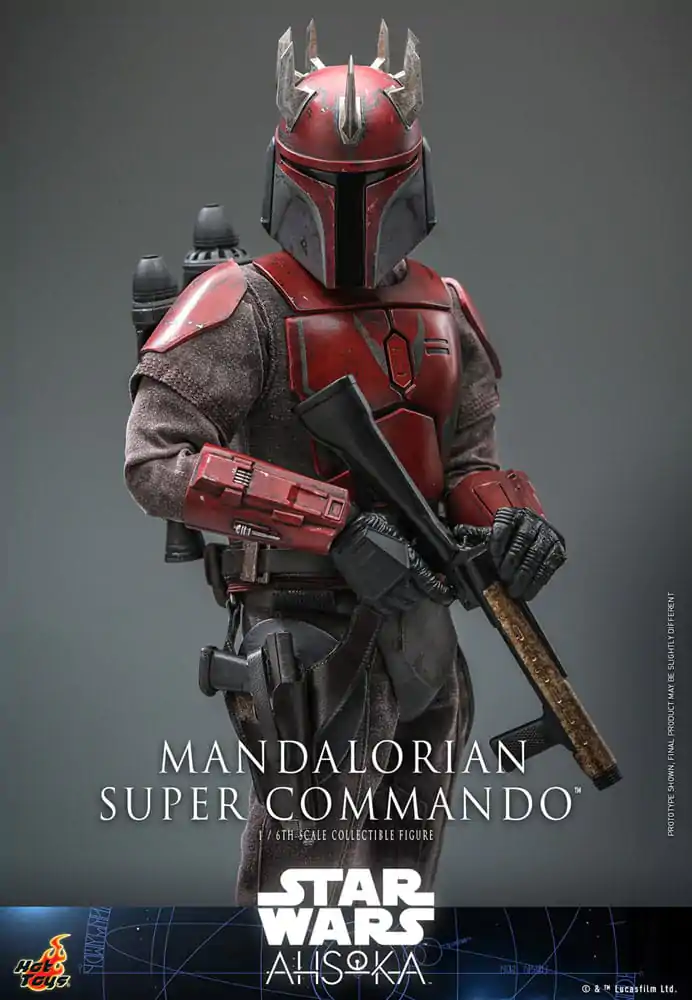 Star Wars: The Mandalorian Actionfigur 1/6 Mandalorian Super Commando 31 cm Produktfoto