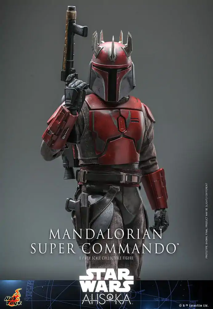 Star Wars: The Mandalorian Actionfigur 1/6 Mandalorian Super Commando 31 cm Produktfoto