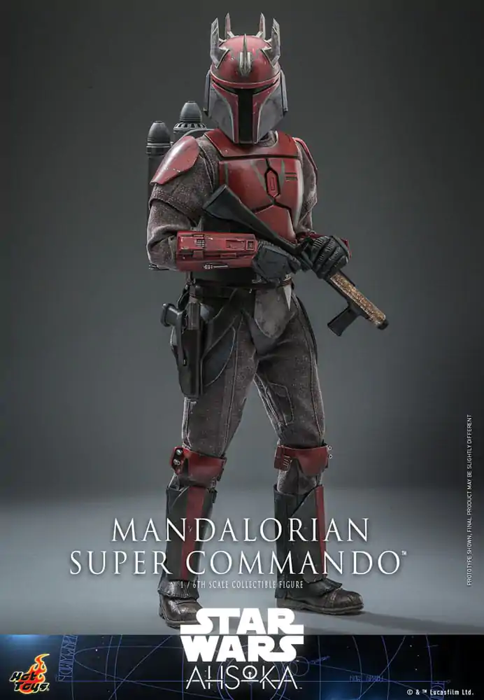 Star Wars: The Mandalorian Actionfigur 1/6 Mandalorian Super Commando 31 cm Produktfoto