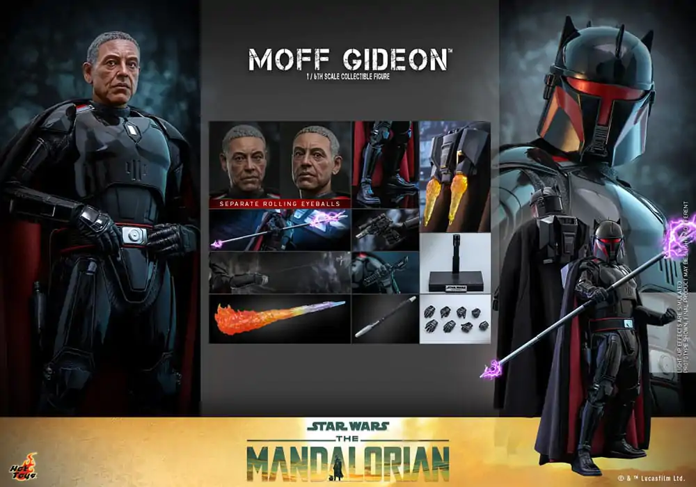 Star Wars: The Mandalorian Actionfigur 1/6 Moff Gideon 29 cm Produktfoto
