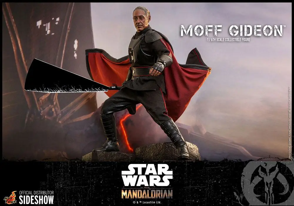 Star Wars The Mandalorian Actionfigur 1/6 Moff Gideon 29 cm Produktfoto