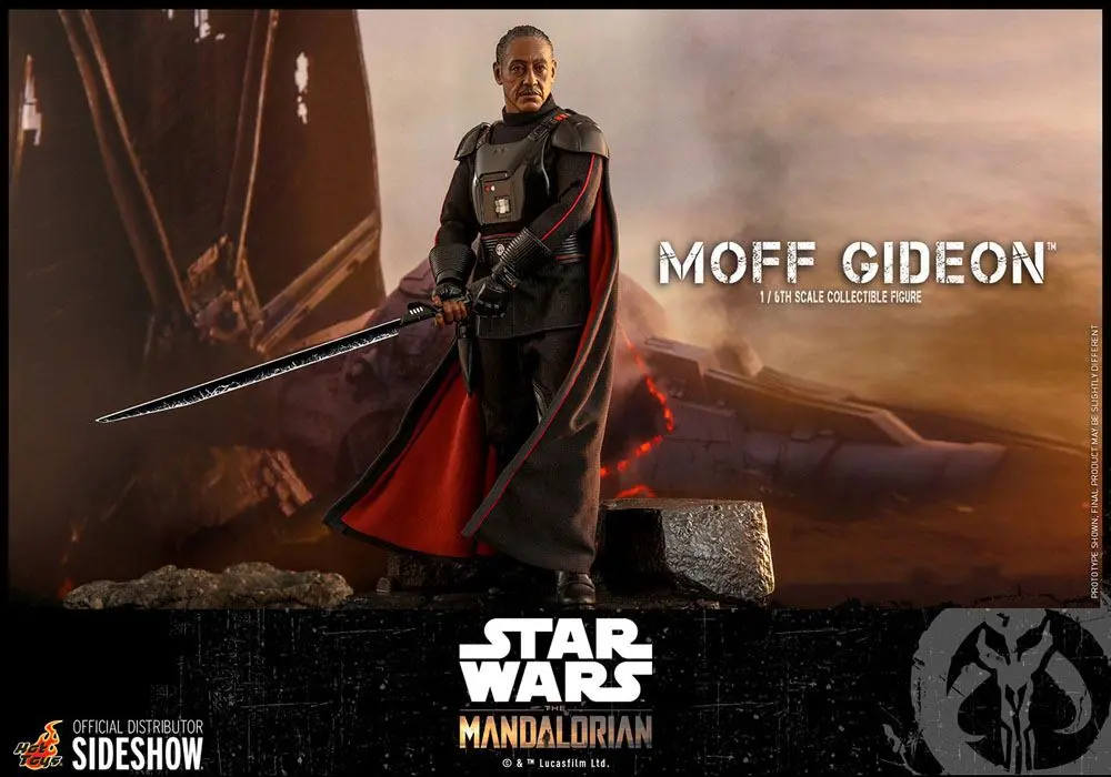 Star Wars The Mandalorian Actionfigur 1/6 Moff Gideon 29 cm Produktfoto