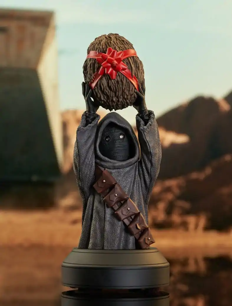 Star Wars: The Mandalorian Büste 1/6 Offworld Jawa 2022 Holiday Edition 15 cm Produktfoto