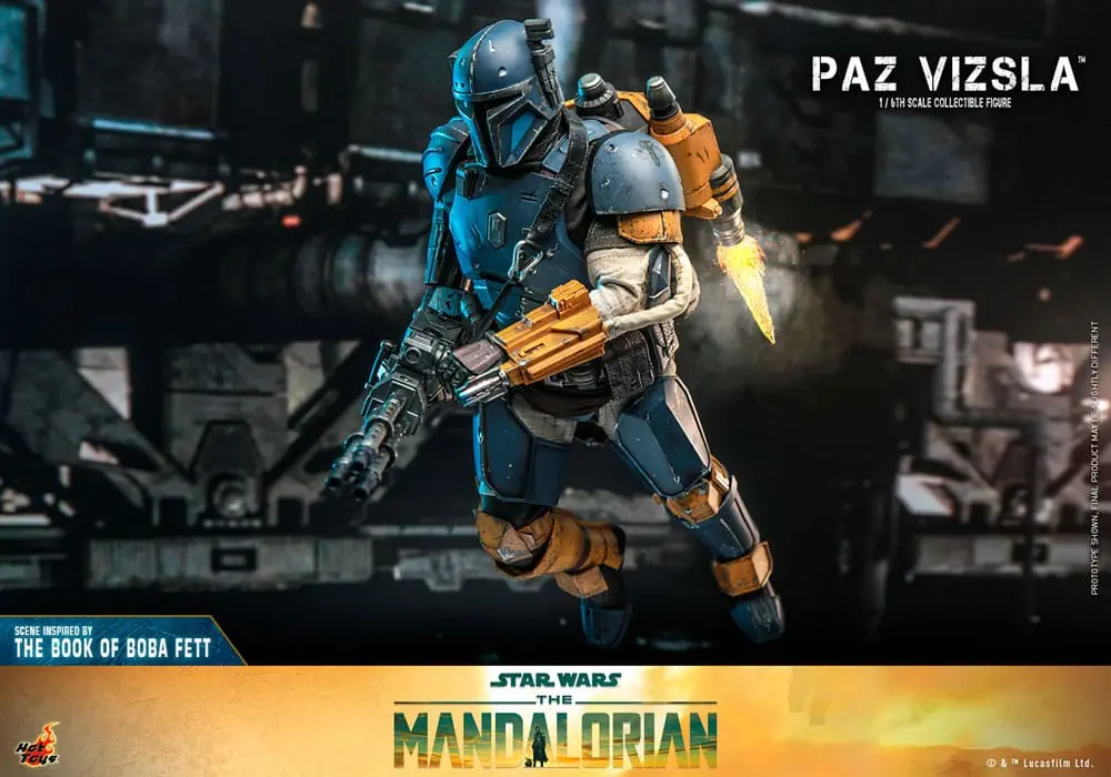 Star Wars The Mandalorian Actionfigur 1/6 Paz Vizsla 32 cm Produktfoto