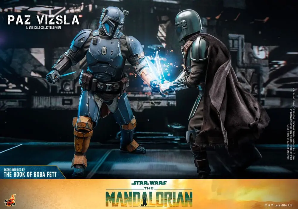 Star Wars The Mandalorian Actionfigur 1/6 Paz Vizsla 32 cm Produktfoto
