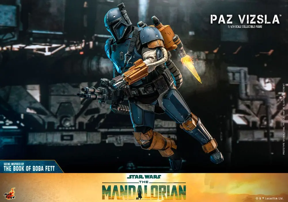 Star Wars The Mandalorian Actionfigur 1/6 Paz Vizsla 32 cm Produktfoto
